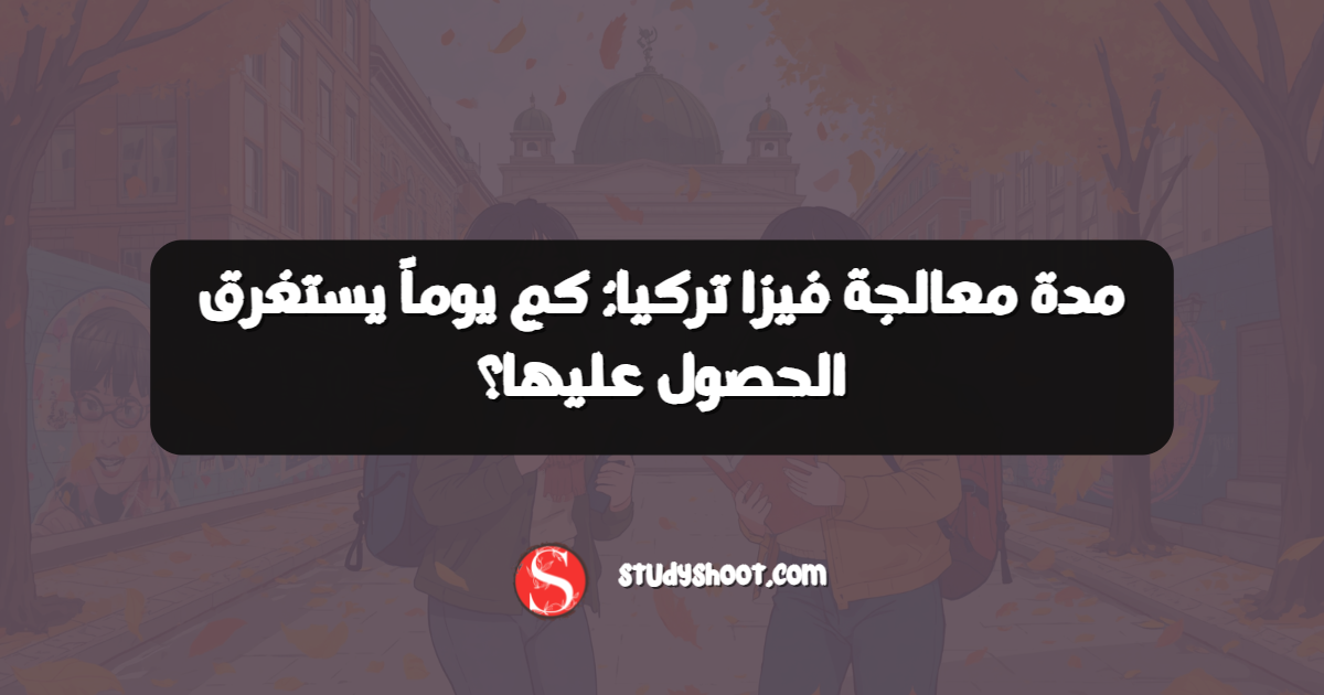 مدة معالجة فيزا تركيا: كم يوماً يستغرق الحصول عليها؟
