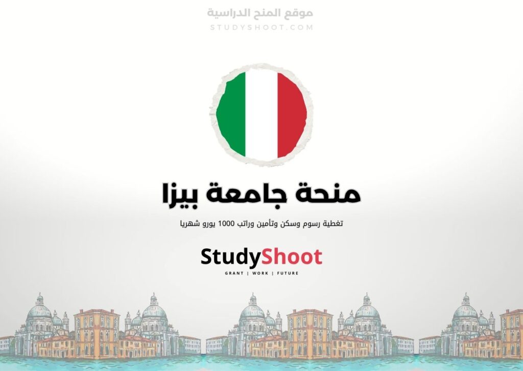 ستودي شووت اللغة الانكليزية منحة جامعة بيزا