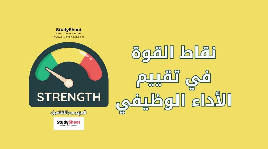 ستودي شووت الوظائف والتطوير المهني تقييم الأداء الوظيفي