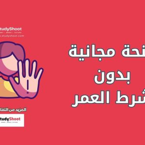 منحة دراسية مجانية بدون شرط العمر