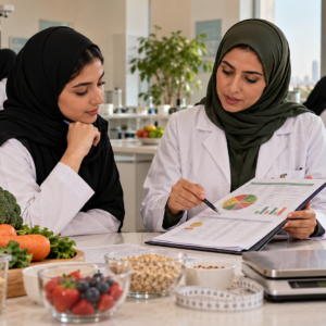 دراسة التغذية السريرية في السعودية