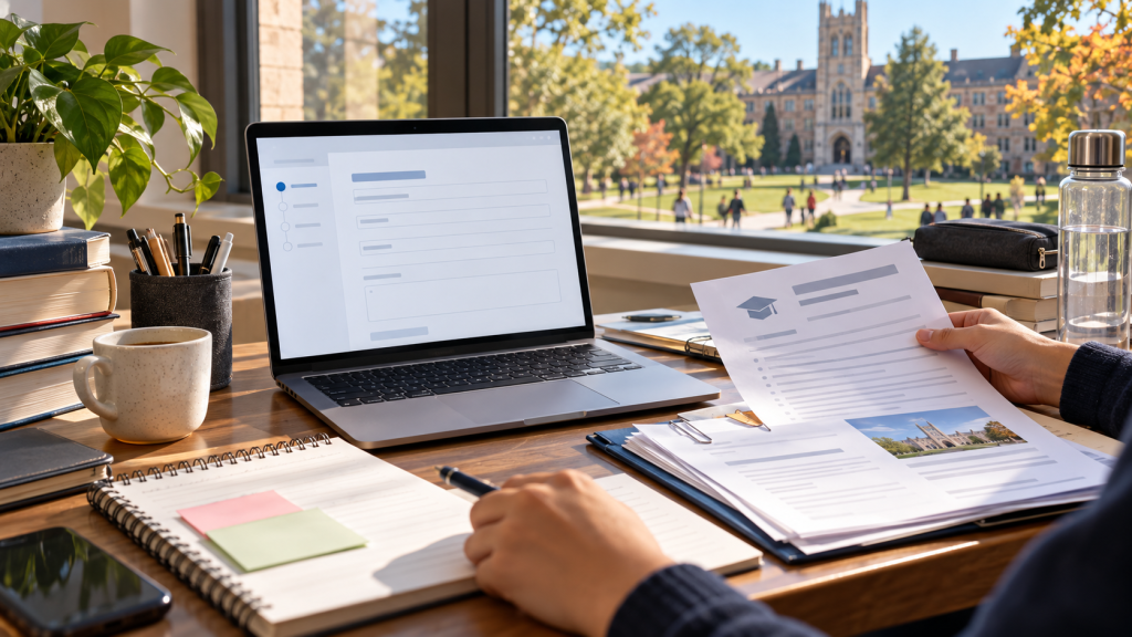 التقديم عبر Common App