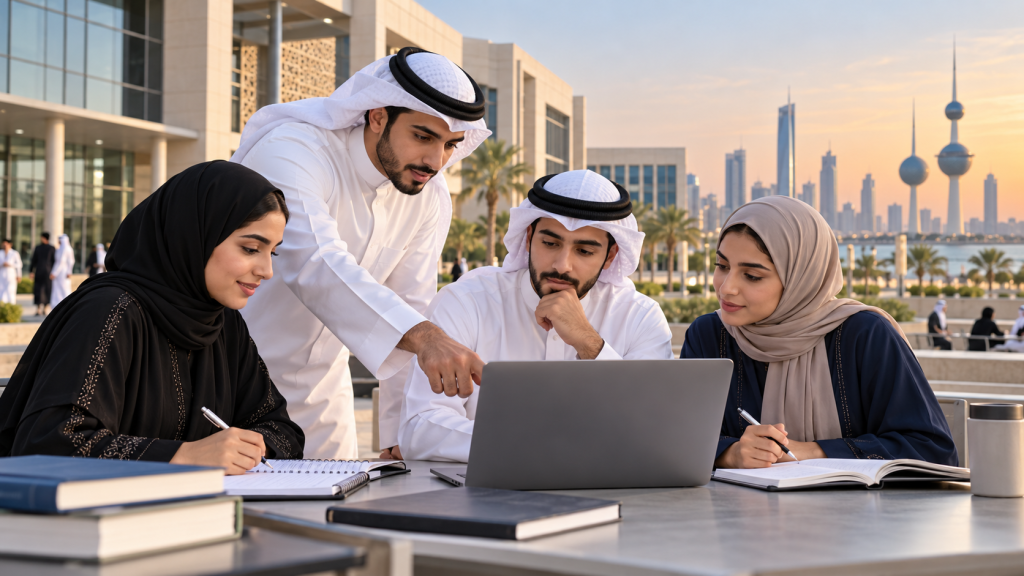 الدراسات العليا في الكويت