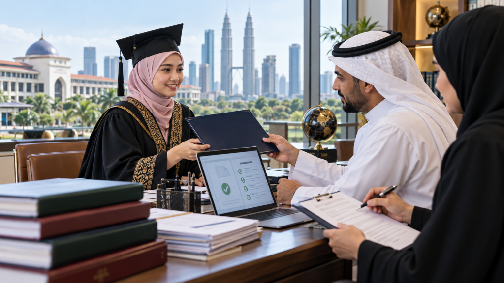 الاعتراف بالشهادات الماليزية