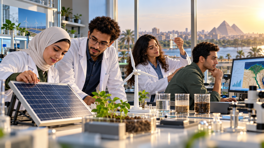 دراسة الطاقة المتجددة في مصر