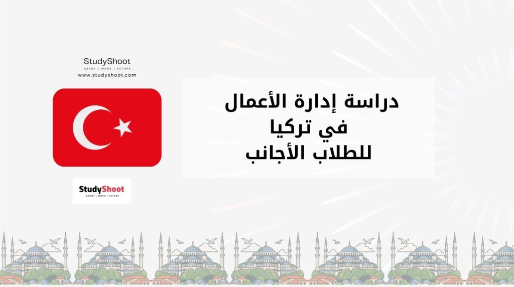 دراسة إدارة الأعمال في تركيا