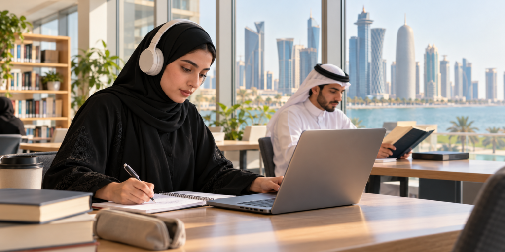 متطلبات اللغة في جامعات قطر